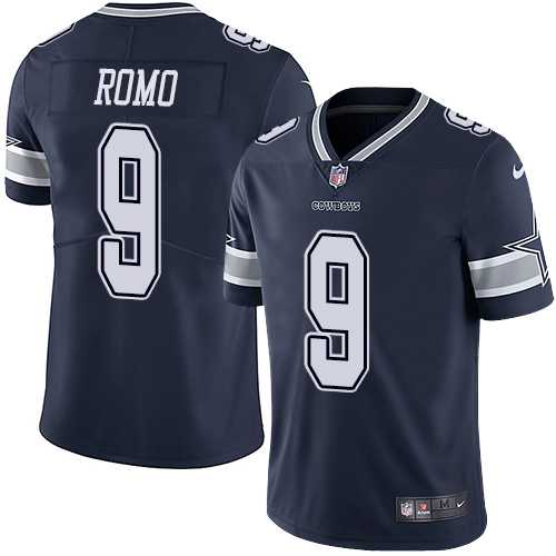 Nike Dallas Cowboys #9 Tony Romo Navy Blue Team Color NFL Vapor Untouchable Limited Jersey,We sell and wholesale Nike Dallas Cowboys #9 Tony Romo Navy Blue Team Color NFL Vapor Untouchable Limited Jersey on line form chian!